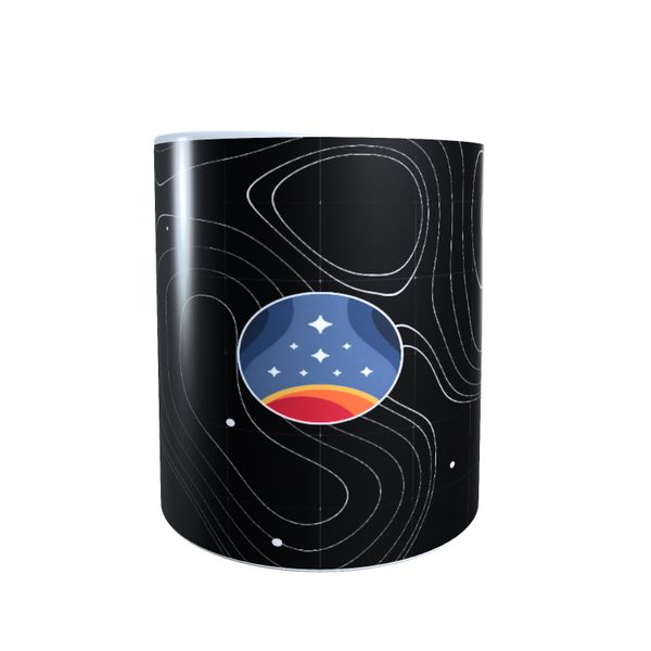Starfield Constellation Black - Starfield Coffee Mug