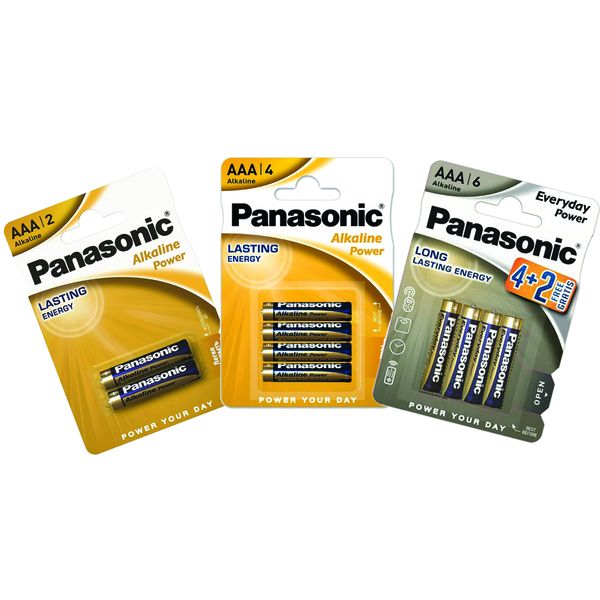 Panasonic 1.5V AAA Alkaline Battery-12 Pack
