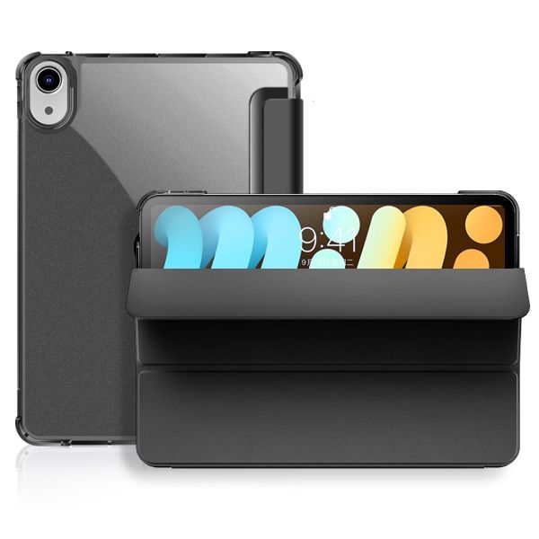 Compatible with iPad Mini 6th Generation 8.3" Smart Case &amp; Stand - Matte Black