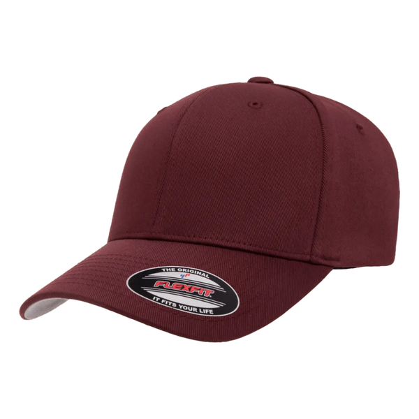 Flexfit - Maroon Baseball Fitted Cap