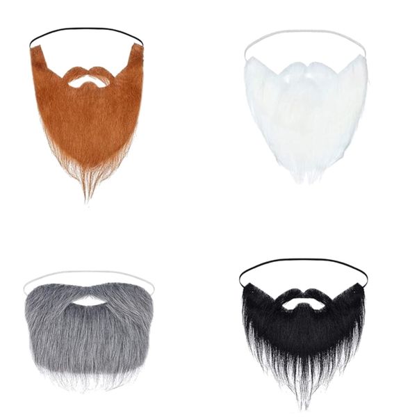 Toy Cosplay Halloween Beards Moustache Costume 4-piece