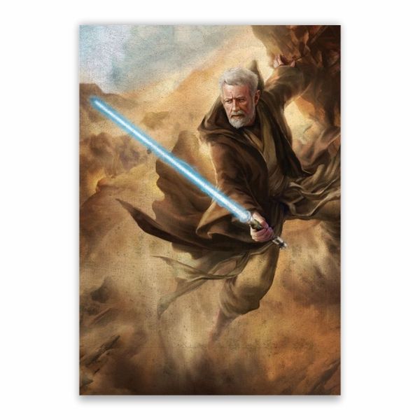 Obi-Wan Tattooine Poster - A1