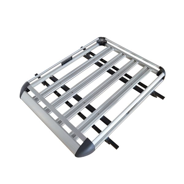 Aluminum Roof Rack – Extended Silver 1.6m x 1m