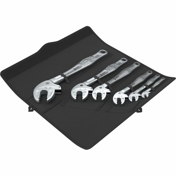 Wera - 6004 Joker 6 Set 1 Self-Setting Spanner Set - 6 Pieces - 7-32 mm