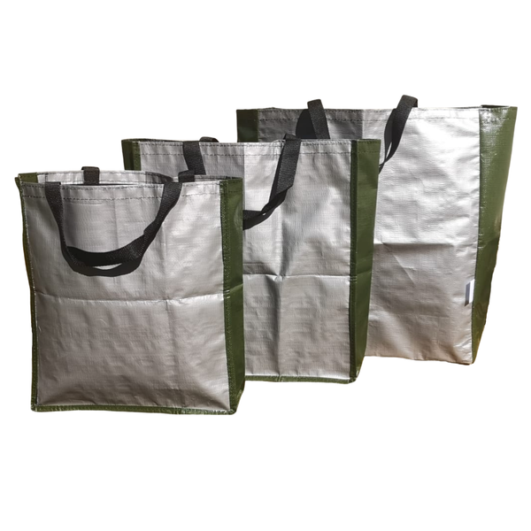 Heavy Duty Shopping Bags Set of 3