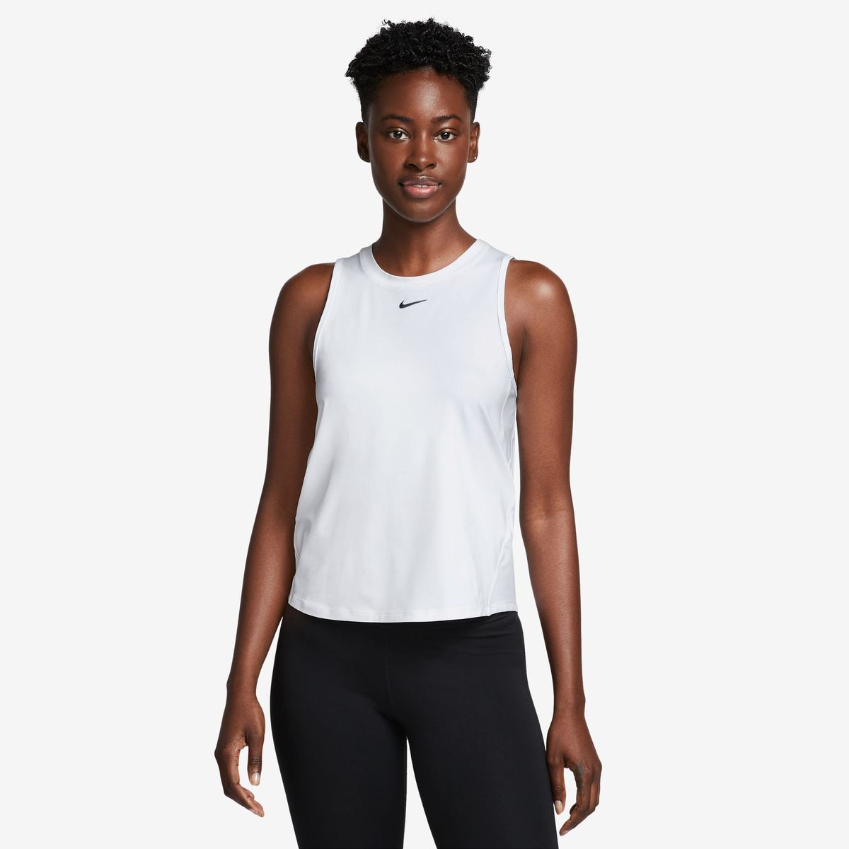 Nike Women's One Classic Dri-FIT Tank Top - White/Black | Shop Today ...