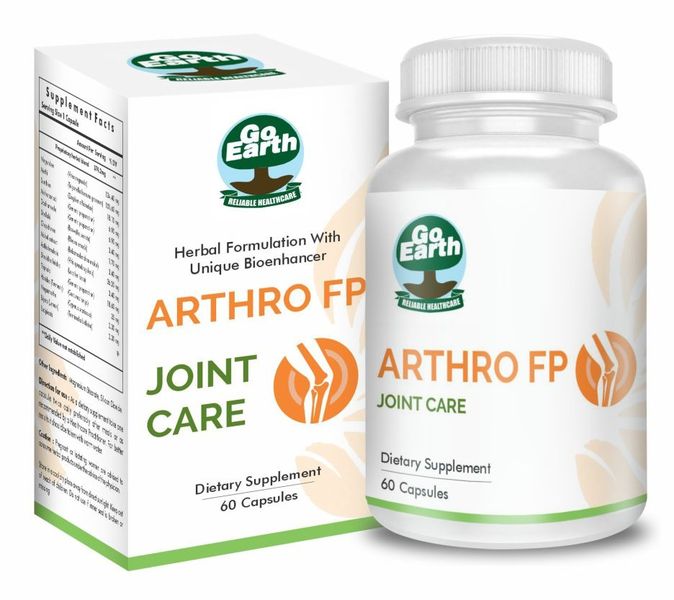 Go Earth Arthro FP - Joint Pain - 60 Capsules