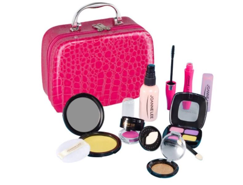 Children's Pretend Makeup Set - 13 Pieces Girl Play House Toy Set