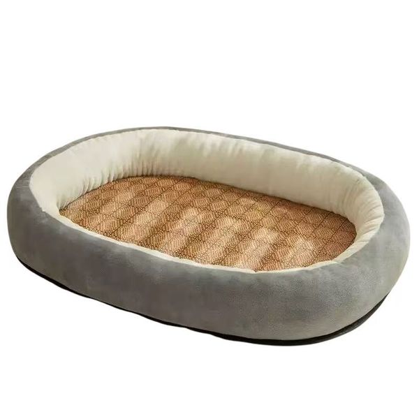 50x40cm Pet Bed Comfy Soft Plush Donut Cuddler Pet Bed for Cat &amp; Dog
