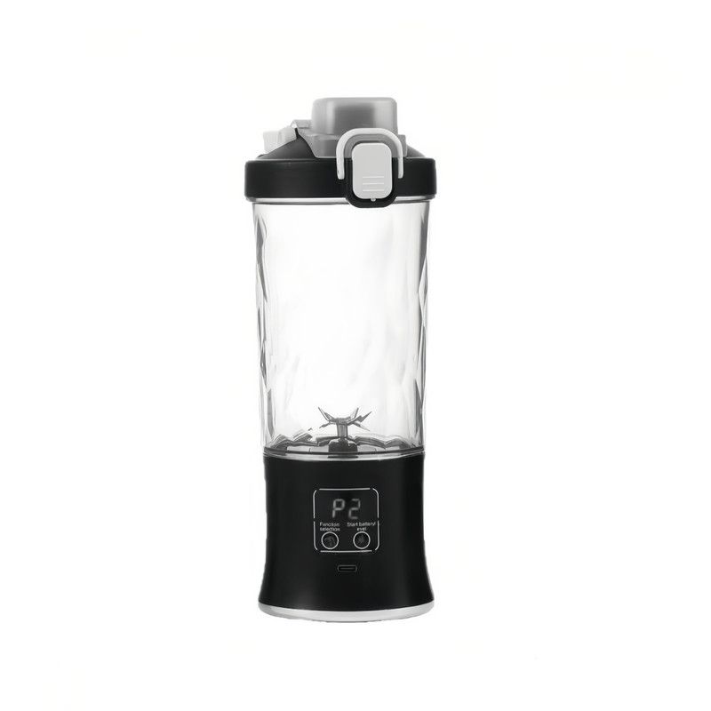 Portable Blender for Smoothies, 20 OZ Electric Juicer Bottle - Black