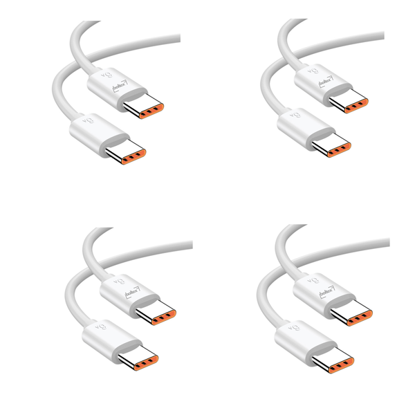 Boltex Type-C - Type-C Fast Charging Cable (4 PACK)