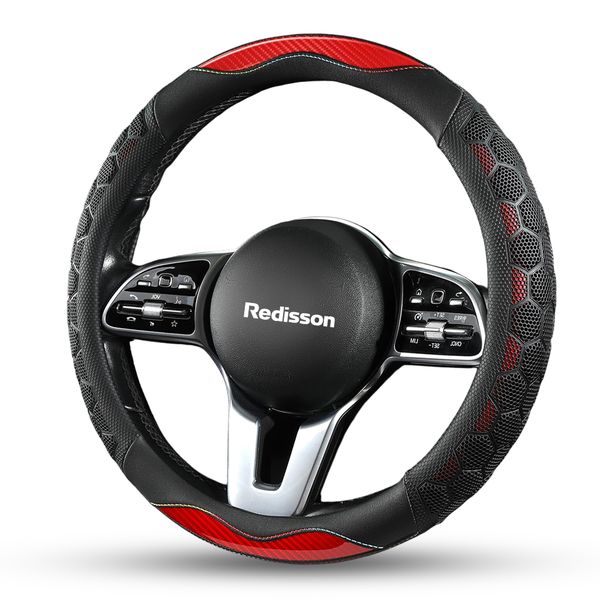 Steering Wheel Cover, Universal 38.1cm, Microfiber Leather Viscose