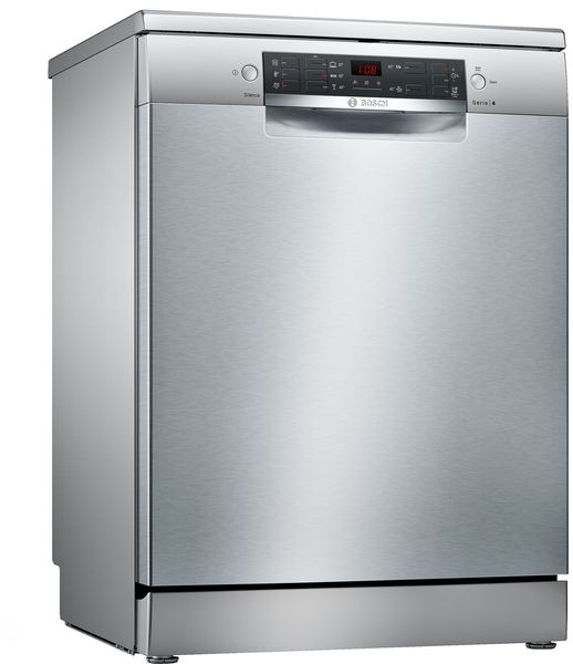 Bosch SMS45NI00Z 13 Place Freestanding Dishwasher Serie 4 Silver Inox