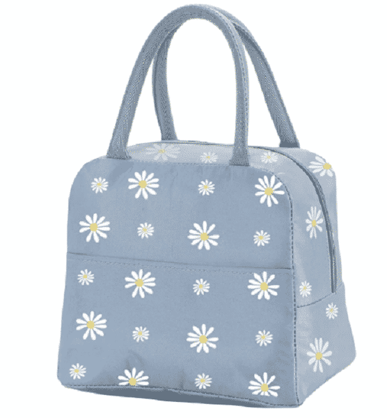 Grey Daisy Lunchbag