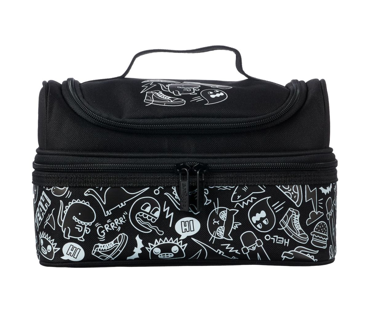 SMIGGLE Double Decker Lunchbox Lunch Bag "NEAT" 