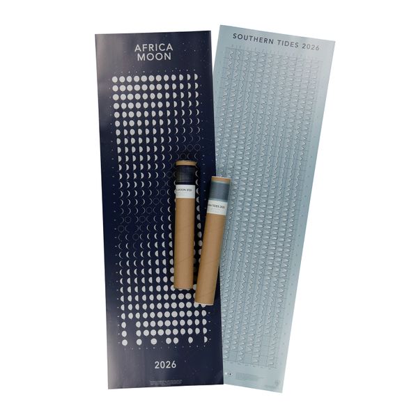 2026 Africa Moon and Southern Tide Calendar Bundle