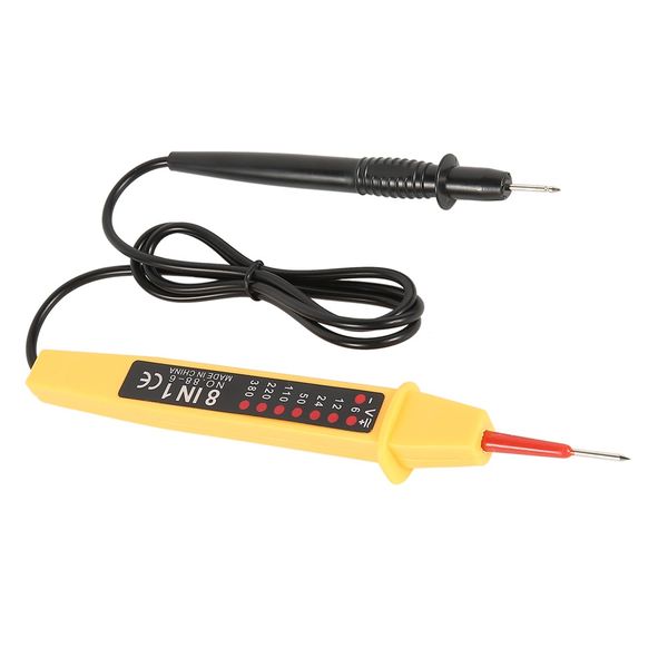 FI- 8-In-1 Voltage Detector Tester LCD Digital 6V-380V