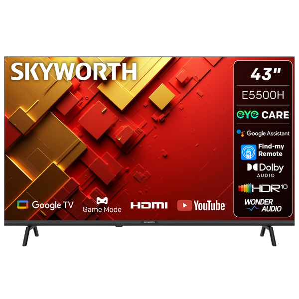 Skyworth 43" E5500H FHD Google Smart TV