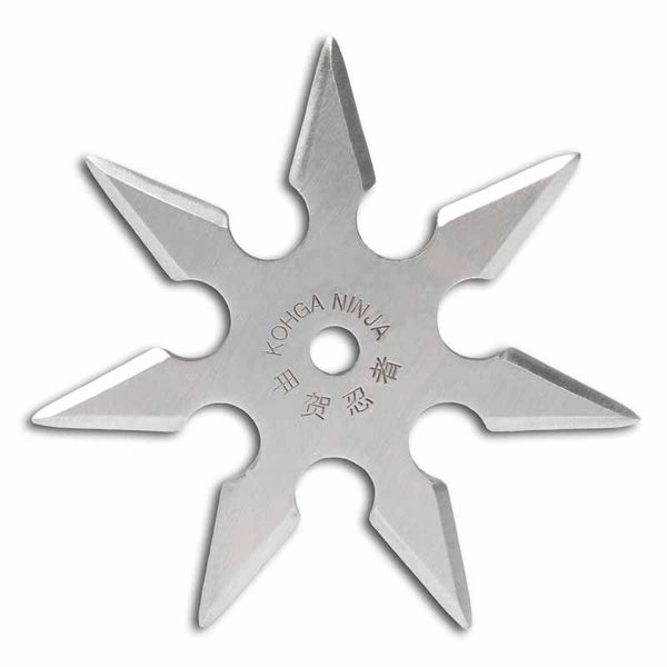 7 Point Silver Ninja Star