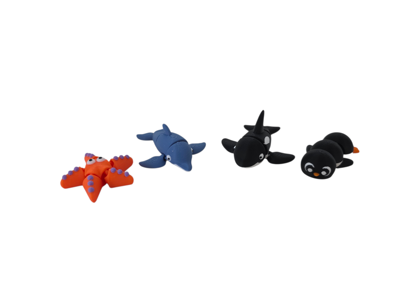 Wigglies - Under the Sea - Mini Wiggly Sea Animals set