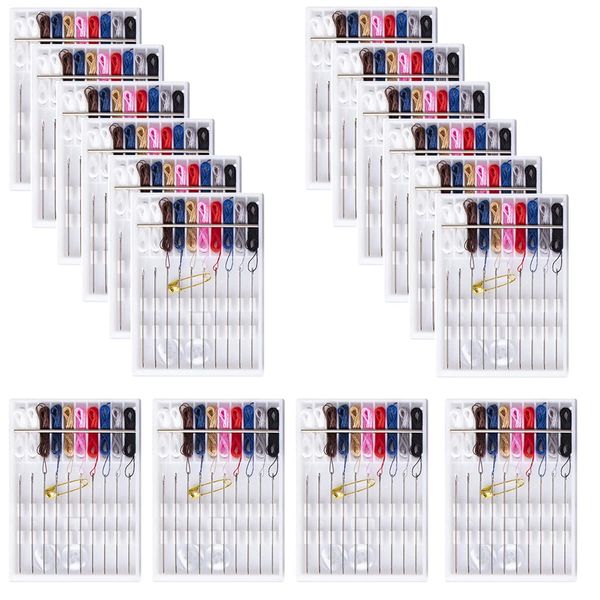 16 Boxes Home And Travel Quick Fix Sewing Kit Each Box With 10 Pcs