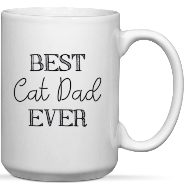 Best Cat Dad Ever Gift Mug