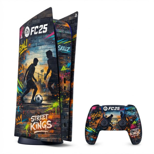 Skin Compatible with PS5 Digital (No Disc): EA SPORTS FC 25