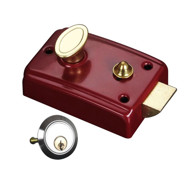 Wear-resistant Deadbolt Rim Lock Padlocks Locking Heavy-Duty Mortise Type 1