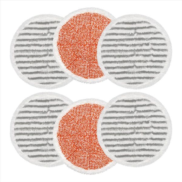 6 Pack S7000 Steam Mop Pads Replacement for Shark S7000AMZ S7001 S7001TGT