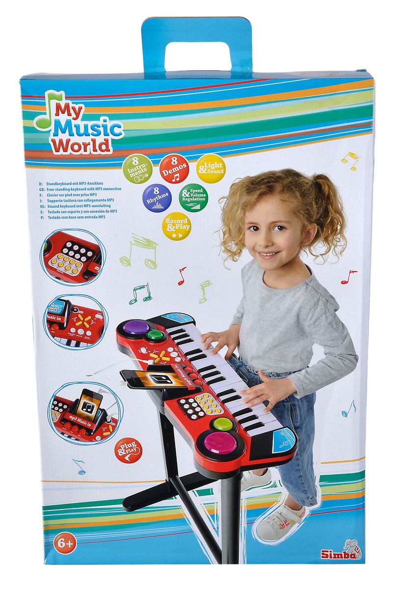 My music world girls - microphone sur pied Simba Toys