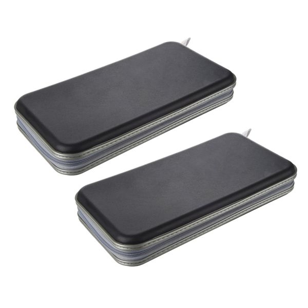 80 Disc Album Cd Dvd Carry Cover Case Wallet Storage Holder Bag