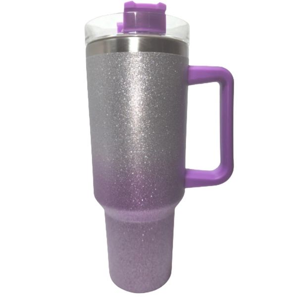 Stainless Steel Ombre Tumbler Diamond Paint Shiny