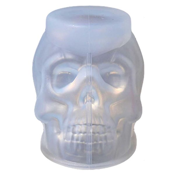 Craft DIY Multifunctional 3D Silicone Skull Candle Making Mould Set of 2