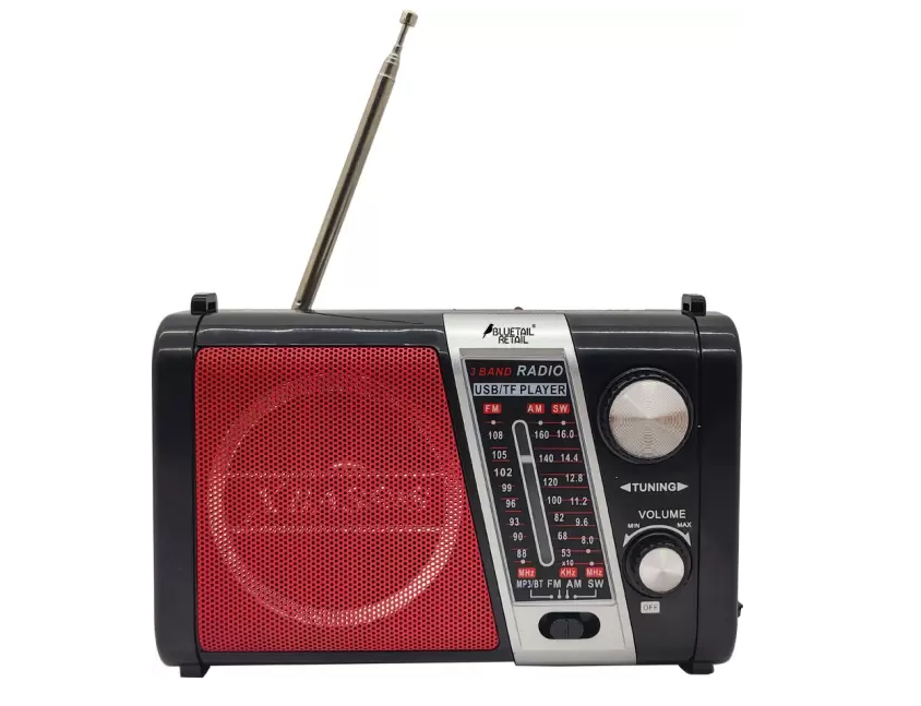 H879BT FM/AM/SW Portable Bluetooth with USB/SD/TF Mp3 Player Radio