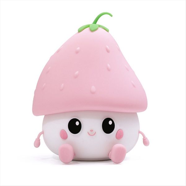 Cute Strawberries Night Light Cute Night Light Night Light Green