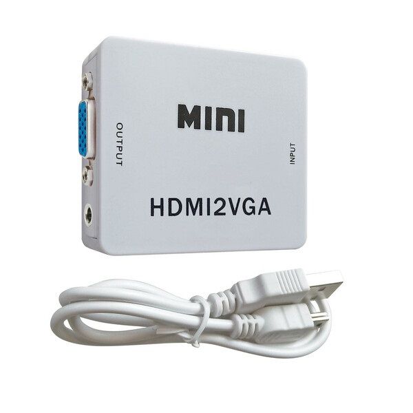 HDMI to VGA Converter with Audio