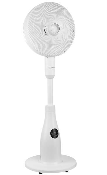 Elektra 2-in-1 Mist Stand Fan &amp; Humidifier - 80W, Remote, 7 Speed,24H Timer