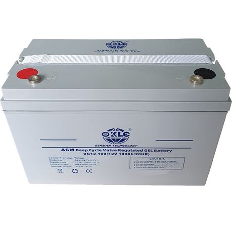 100AH 12V Deep Cycle Valve Regulated GEL Battery - Rechargeable, Shop  Today. Get it Tomorrow!