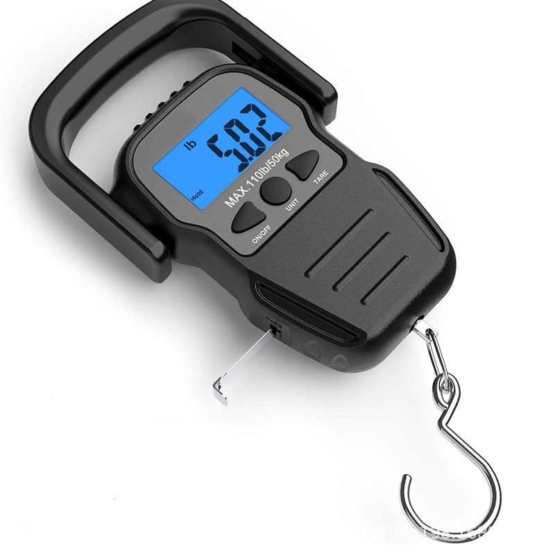 50kg Portable Handheld Luggage Scale - Electronic HD Digital Display