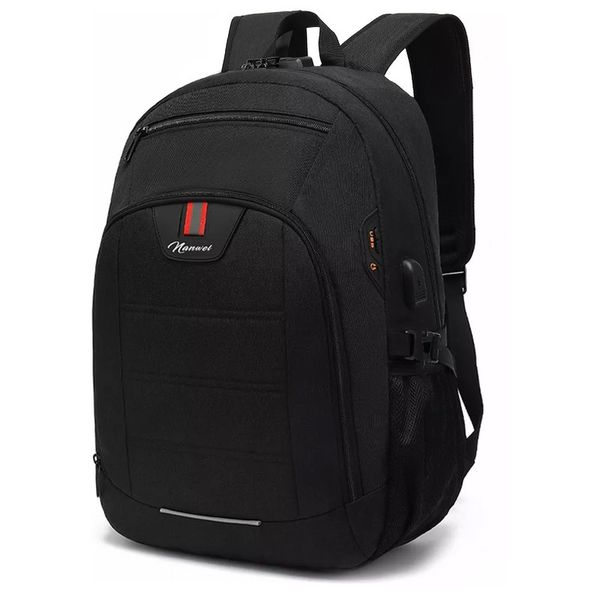 NANWEI Laptop Backpack with USB ChargingPort Waterproof Anti Theft Backpack
