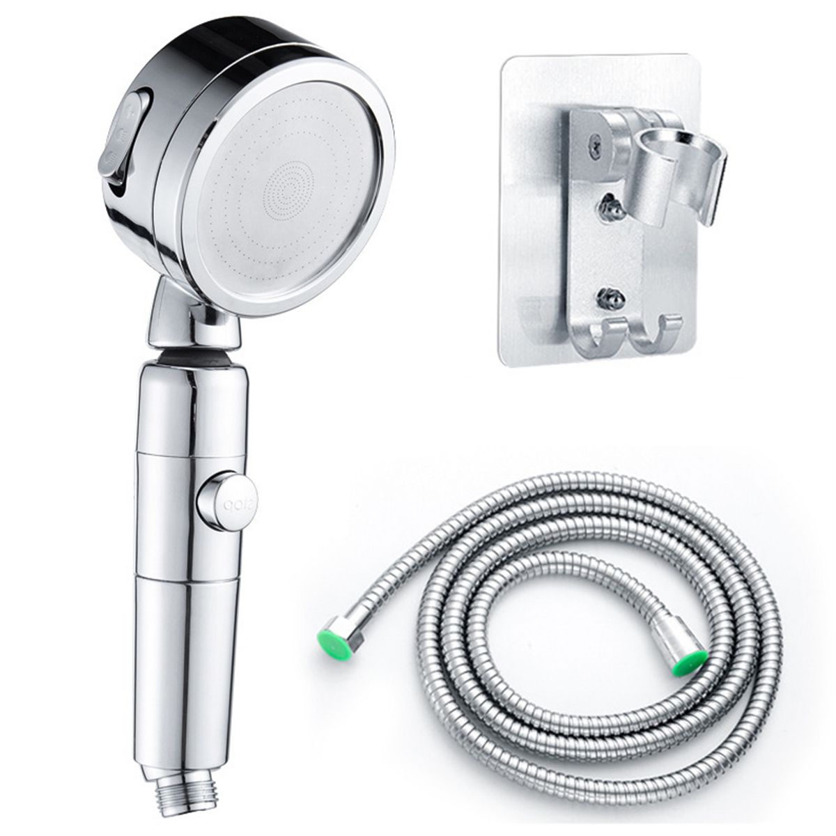 High Pressure 3Modes Shower Head Adjustable Water Saving Tune Set Bathroom