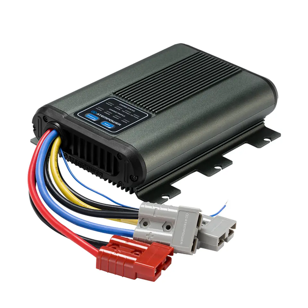 ATEM POWER 25A 12V DC to DC MPPT Battery Charger with Anderson Plugs