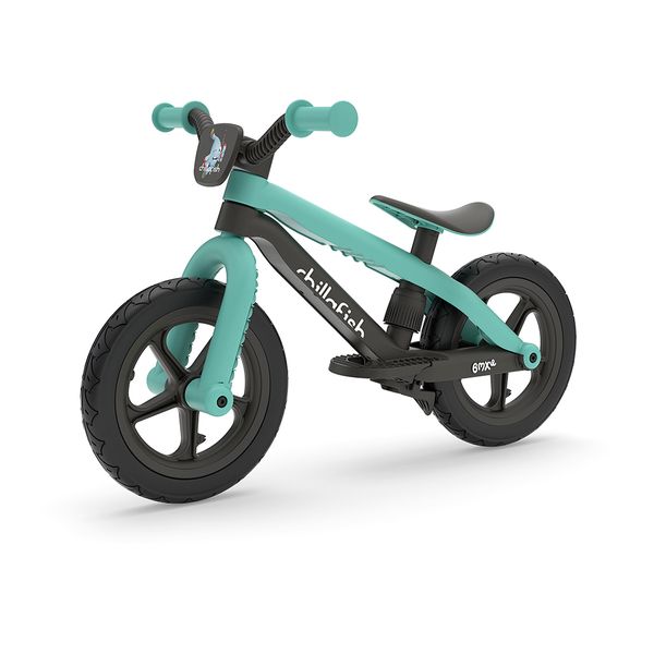 Balance Bike CHILLAFISH BMXie2 12'' Lightweight with Footrest &amp; Footbrake