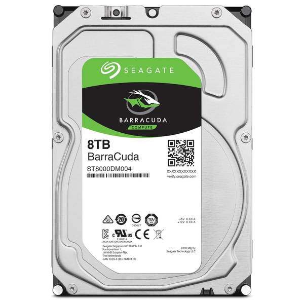 Seagate BarraCuda 8TB Internal Hard Drive 3.5 SATA III 5400RPM HDD