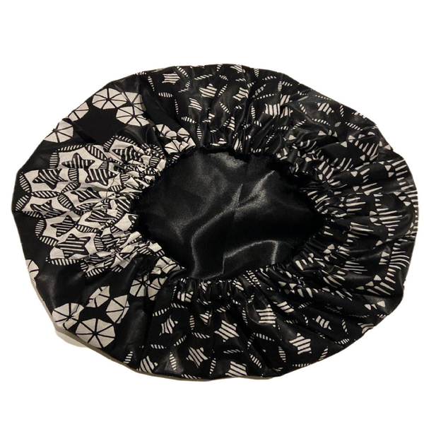Ankara Satin Lined Hair Bonnet 16