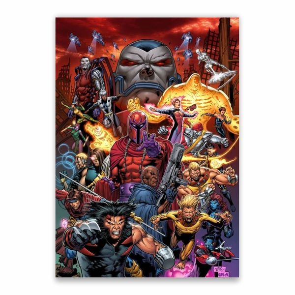 Marvel Villain Collage Poster - A1