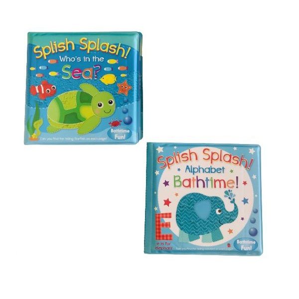 Baby Bath Time Books (Set of 2)