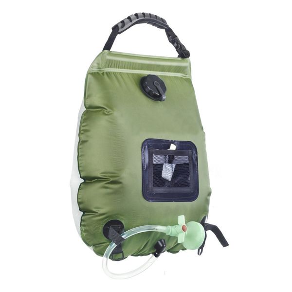 Solar Shower Bag| 5 Gal/20L Solar Heating Camping Shower Bag Portable