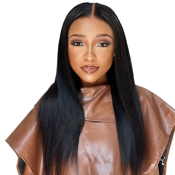 Pre-Plucked 13x4 Straight Full Frontal Glueless Wig 20INCH Golden Perfect