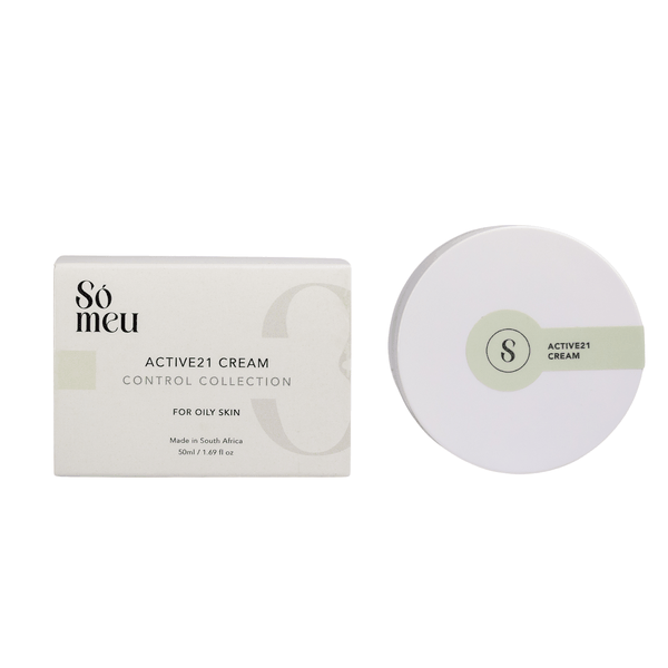 Sómeu Control Active21 Cream - Anti-Aging Moisturizer, Oily &amp; Mature Skin